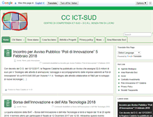 Tablet Screenshot of cc-ict-sud.it